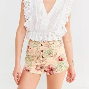 UO Lisa Marie Button-Down Short Size XSmall